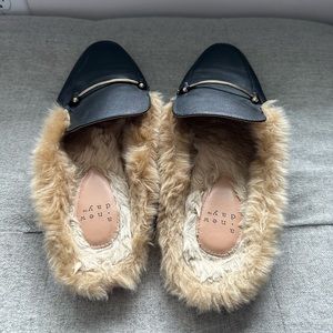 Target Fur Mules